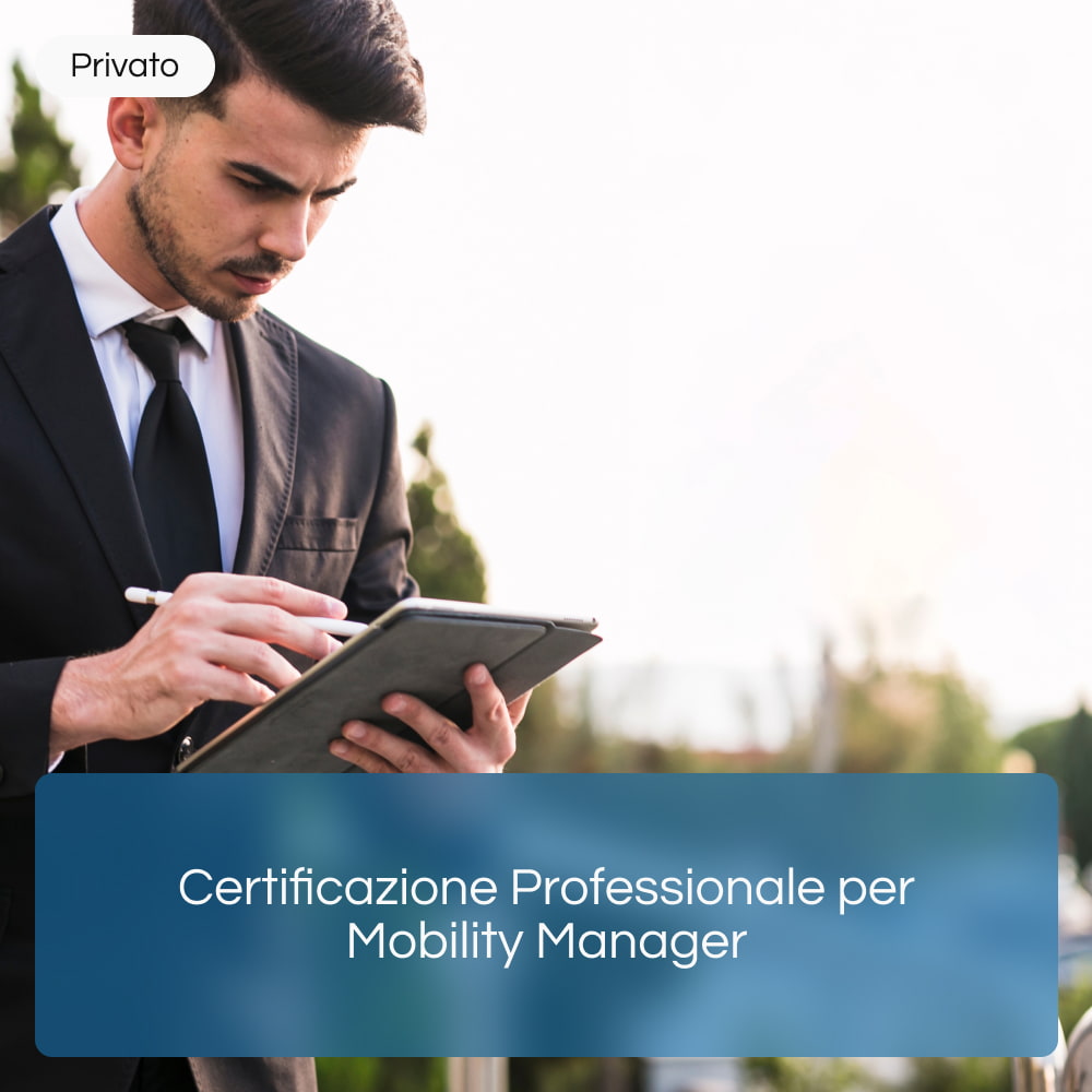Certificazione Professionale per Mobility Manager