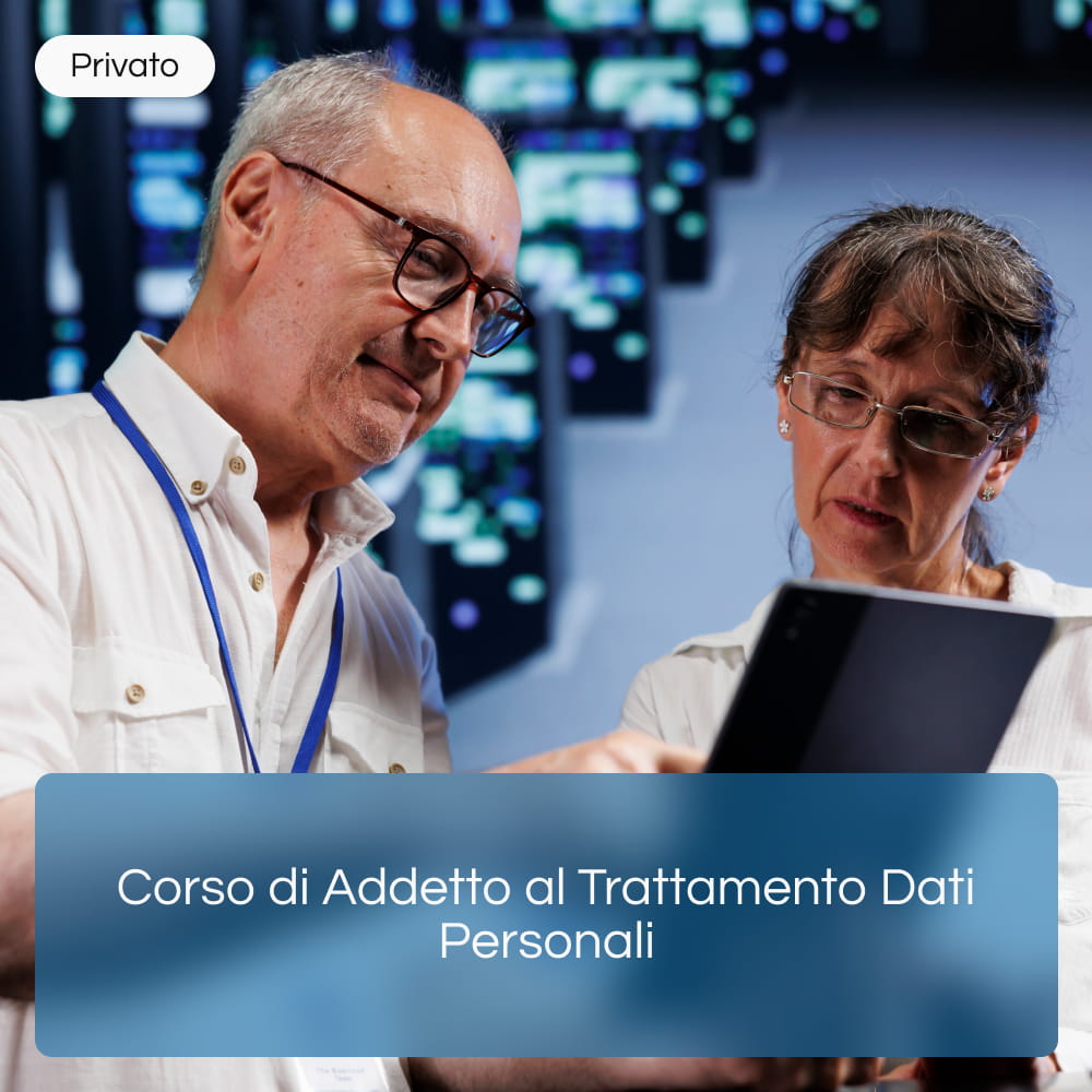 Corso di Addetto al Trattamento Dati Personali Online