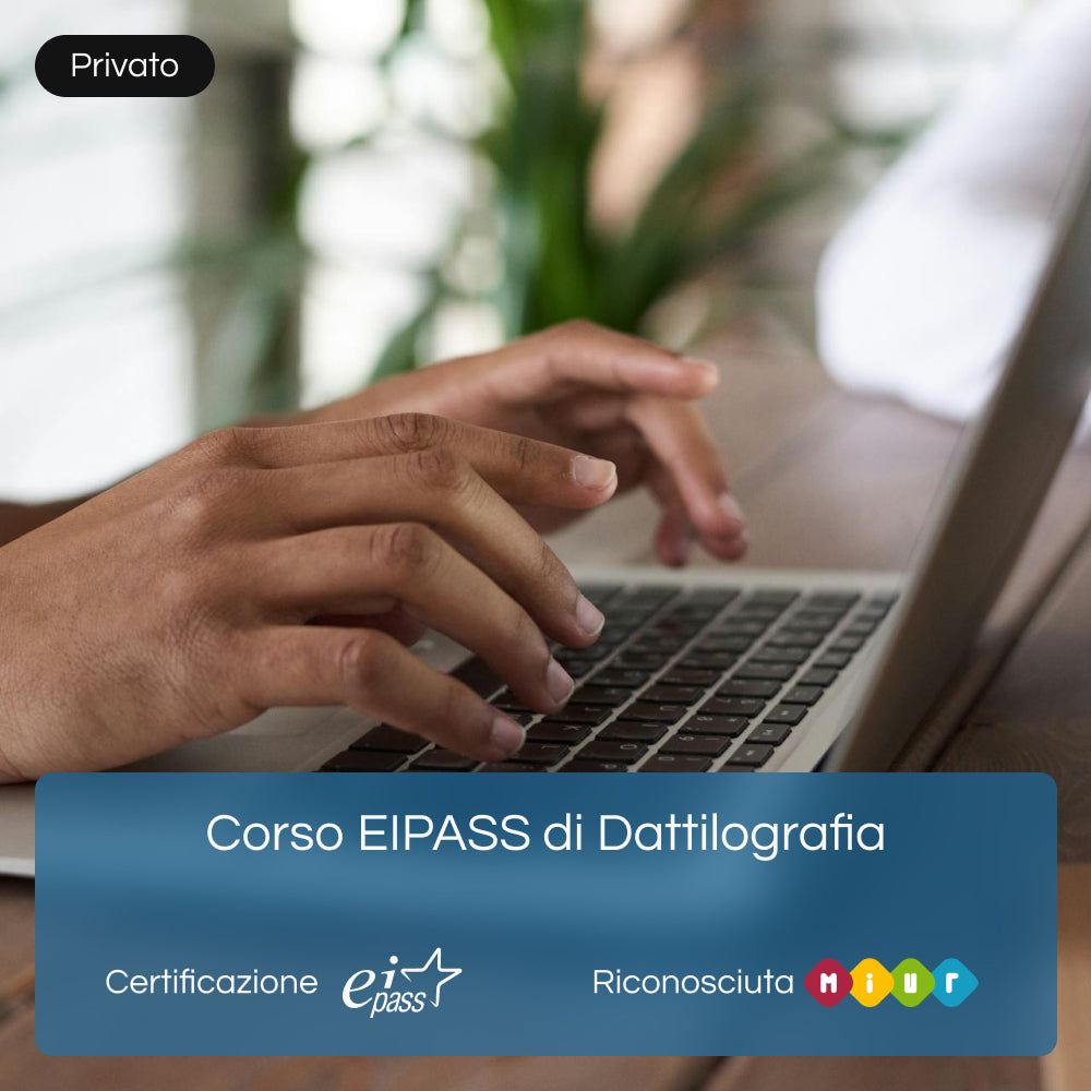Corso di Dattilografia Online (Riconosciuto dal MIUR)