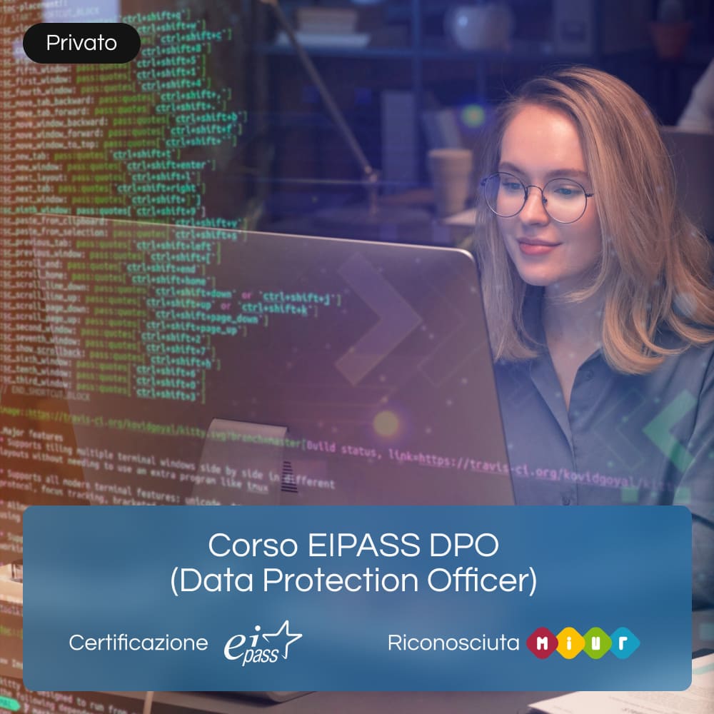 Corso Online DPO (Data Protection Officer) con Certificazione EIPASS