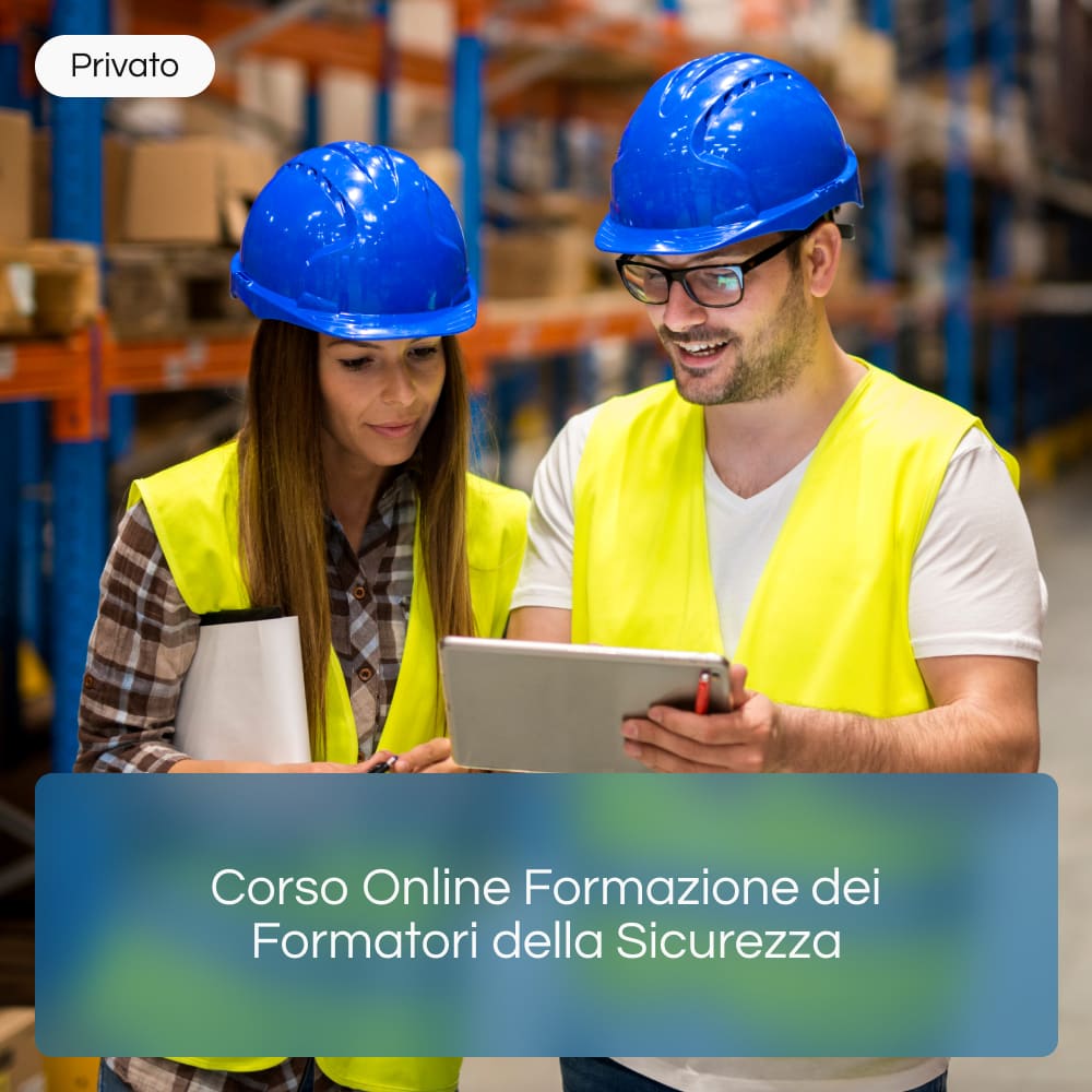 Corso Online Formazione dei Formatori della Sicurezza di 24 ore