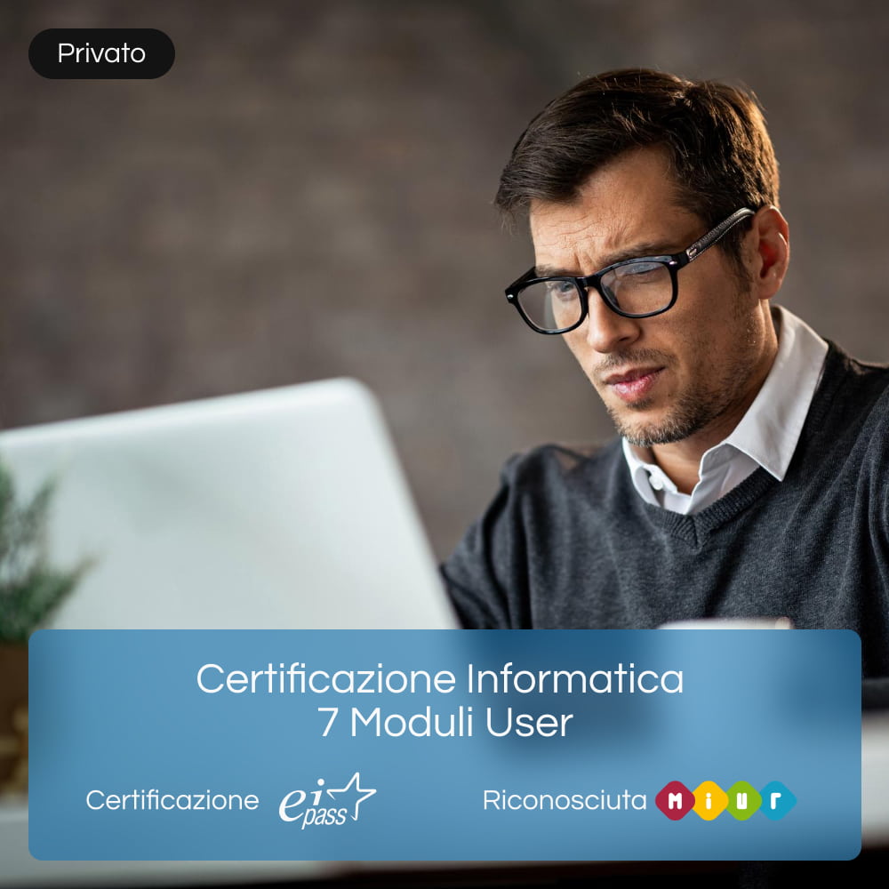 Certificazione Informatica EIPASS 7 Moduli User