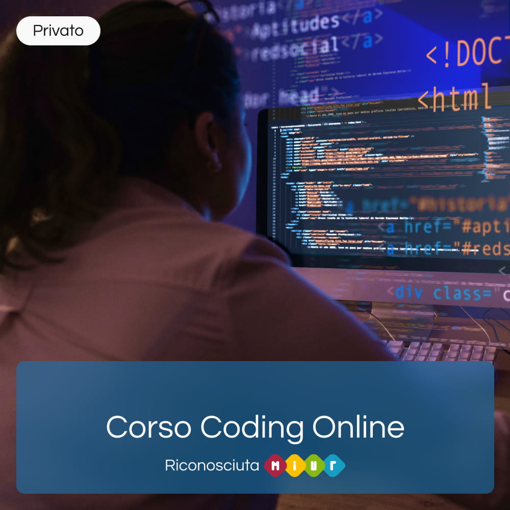 Corso Online Coding - Riconosciuto dal MIUR